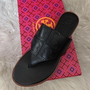 Tory Burch Jamie Full Logo Thing - Calf Leather
